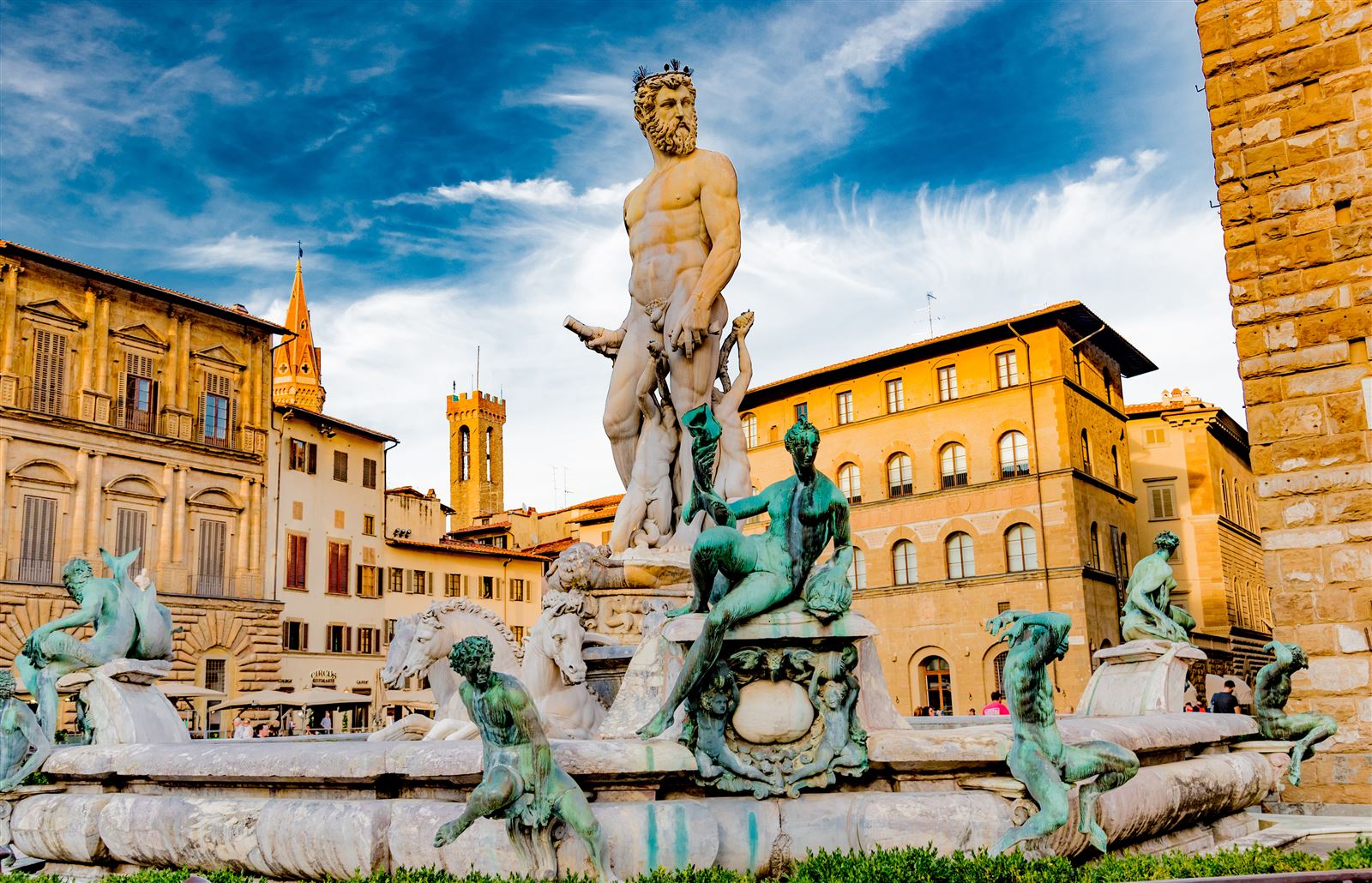 Italien Toskana Florenz Piazza della Signoria